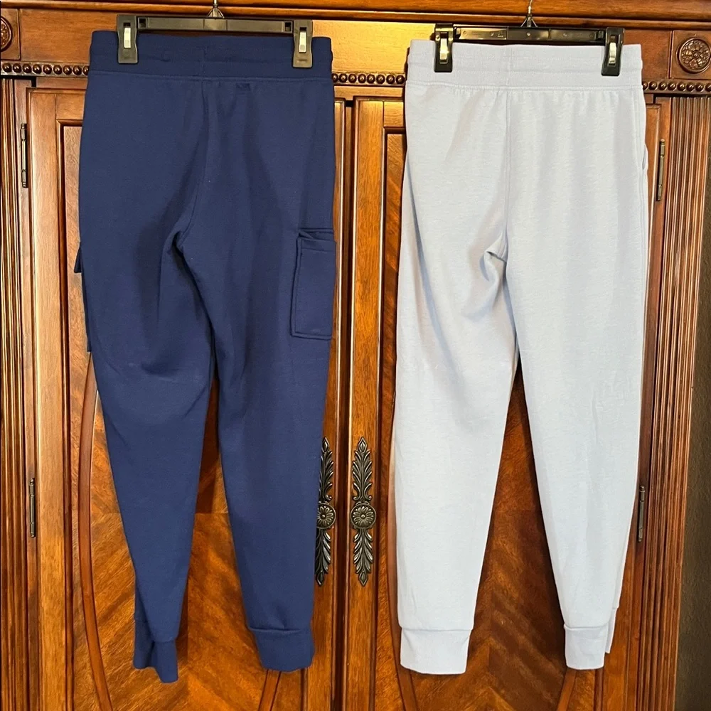 90 Degree By Reflex Girl’s Navy Cargo Jogger and Light Blue Jogger